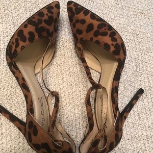 Leopard heels